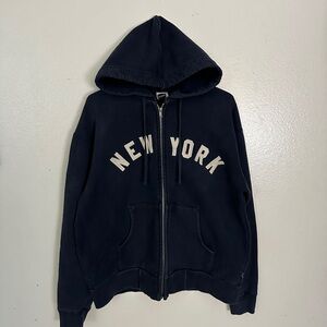 Navy Blue New York Hoodie